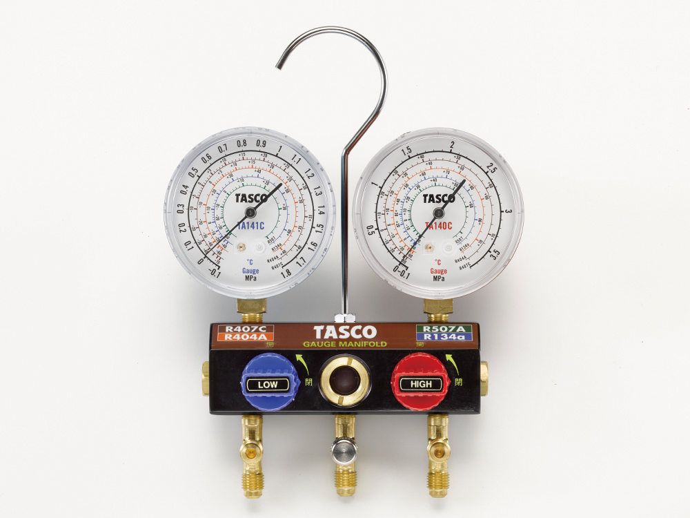 タスコ TASCO TA281HC-6 ボールバルブ(アクセスポート付)3/4ロウ付 