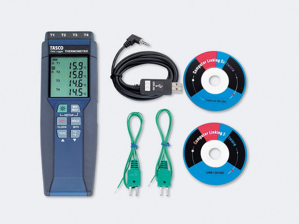 全商品オープニング価格 イチネンTASCO デジタル温度計 内部温度センサーセット TA410AE