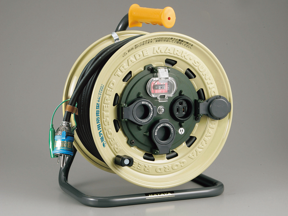 屋外型漏電遮断器付コードリール | 株式会社 イチネン TASCO